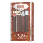 Cuba Cuba Set Yellow 35 ml + EDT Blue 35 ml + EDT Red 35 ml + EDT Orange Eau de Toilette für Herren