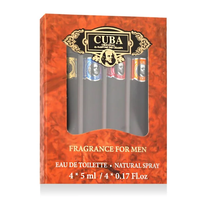 Cuba Fragrance For Men Set MINI 4 x Eau de Toilette für Herren