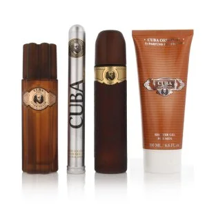 Cuba Cuba Gold Eau de Toilette für Herren 100 ml + EDT 35 ml + AS 100 ml + SG
