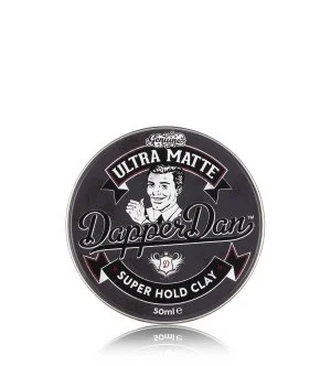 Dapper Dan Ultra Matte Clay extra festigende Clay-Pomade mit trockenem Finish