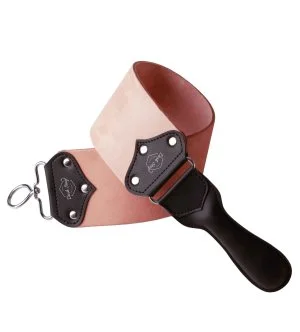 Dark Stag Buffalo Leather Strop Lederriemen 100x64x180 mm