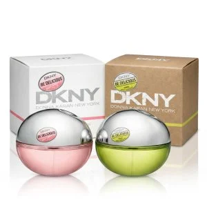 DKNY Be Delicious Fresh Blossom 30 ml + EDP Be Delicious 100% Pure New York Eau de Parfum für Damen