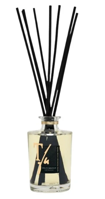 VANILLESTÄBCHEN 250 ML RAUMDUFT - TFU (10 schwarze Bambusstäbchen, 30 cm, enthalten)