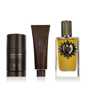 Dolce & Gabbana Devotion Pour Homme Eau de Parfum für Herren 100 ml + Deo-Stick 75 g + Duschgel