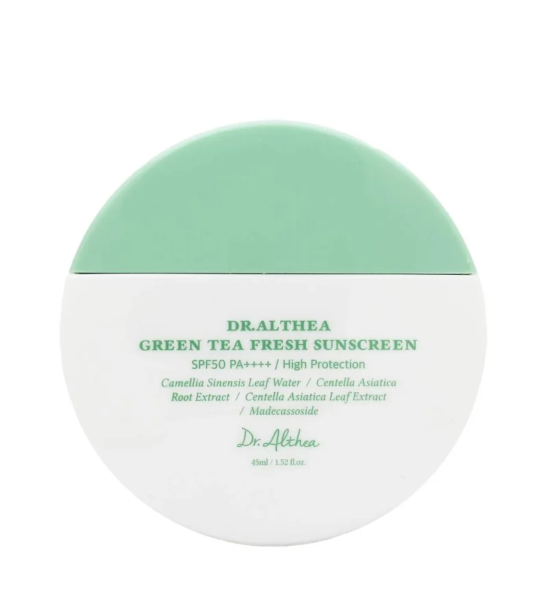 Green Tea Fresh Sunscreen SPF50+ PA++++ beruhigende Sonnencreme mit grünem Tee 45 ml