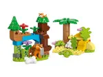 DUPLO® 10446 Familien wilder Tiere 3-in-1