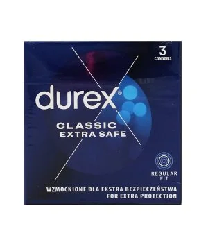 Durex Classic Extra Safe Kondome 3 St.
