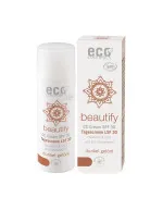 Eco Cosmetics CC Creme SPF 30 BIO - dunkel (50 ml) - umfassende Pflege für Ihre Haut