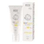 Eco Cosmetics Kinder-Sonnenfluid LSF 50+ BIO (100 ml) - mit natürlichem mineralischem Filter