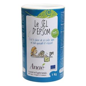 Ecodis Anaé by Epsom Salz (1 kg) - für Bad, Peeling und Garten