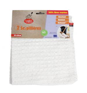 Ecodis La Droguerie Ecologique von Floor cloth set von rec. Faser (2 Stück)
