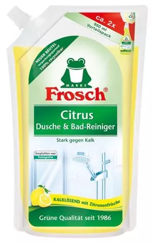 Frosch EKO Bad- und Duschreiniger mit Zitrone - Nachfüllpackung (950 ml)