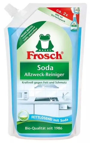 Frosch ECO Küchenreiniger mit natürlichem Soda - Ersatzkartusche (950 ml)