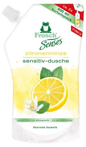 EKO Senses Duschgel Zitrone-Minze - Ersatzkartusche 500ml