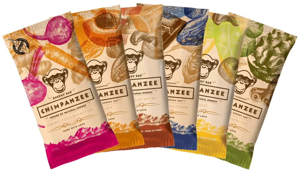 Chimpanzee Energieriegel - Apfel & Ingwer