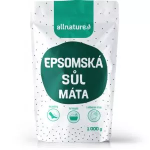 Allnature Bittersalz Minze 1000 g