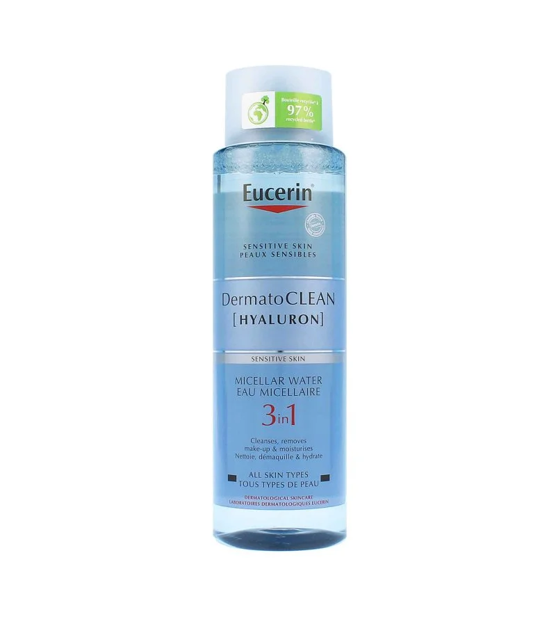 DermatoClean Hyaluron 3-in-1 Mizellen-Reinigungswasser 400 ml