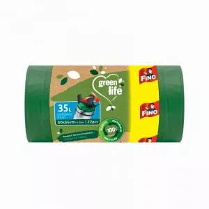 FINO Müllsäcke Green Life Easy pack 25 μm - 35 l (22 Stück)