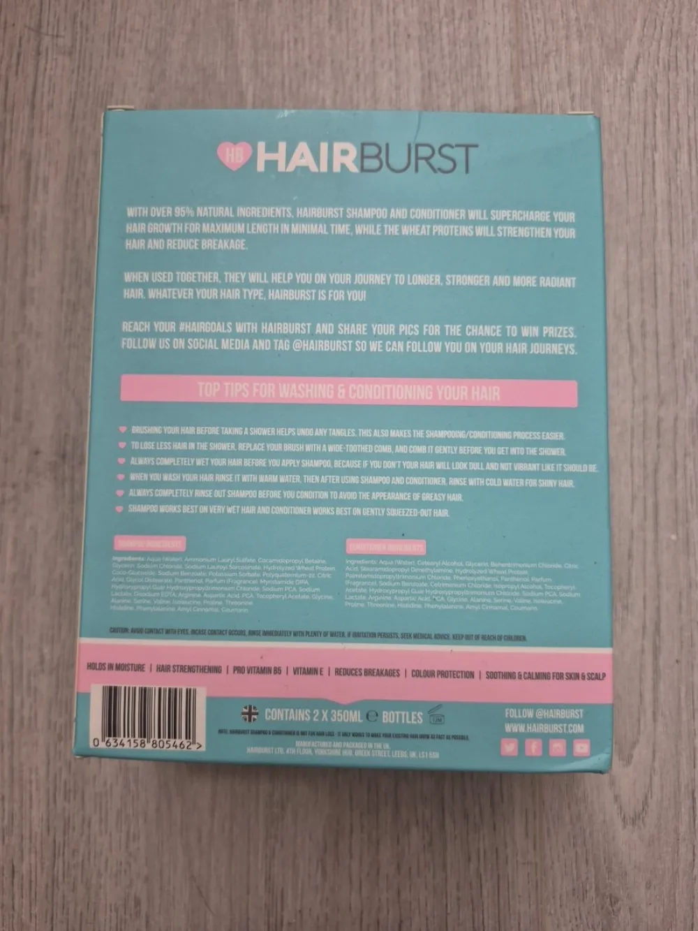 Shampoo & Conditioner-Set für langes Haar