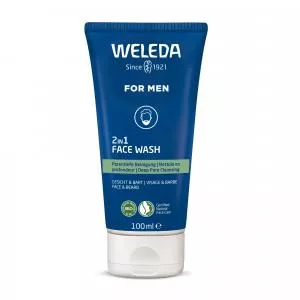 Weleda For Men 2in1 Cleansing Gel für Gesicht und Bart