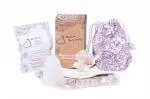 Gaia Cup (Tierra Verde) Menstruationstasse - groß - Paket mit Slipeinlage und Reiniger