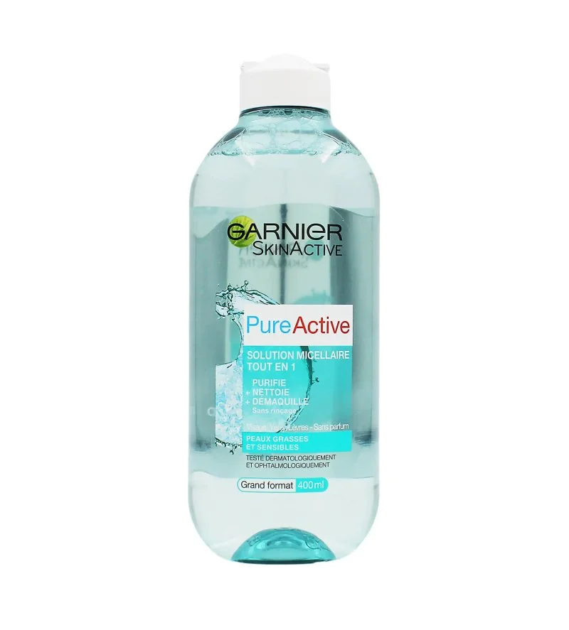 SkinActive PureActive All-in-1 Mizellenwasser für fettige und empfindliche Haut 400 ml