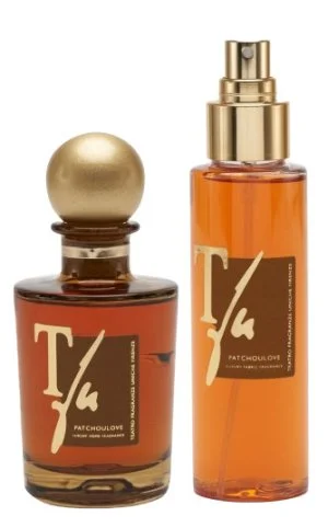 Gift Patchoulove Box Duftstäbchen 100 ml Raumduft + Spray 100 ml Textilerfrischer