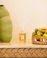 Box Papaya Hibiskus Stäbchen Ml.1500 Transparente Vase - Tfu