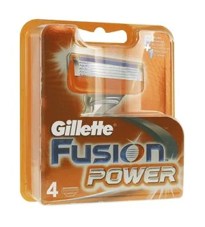 Gillette Fusion Power Ersatzklingen 4 Stück für Männer