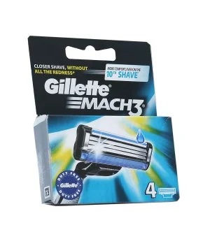 Gillette Mach3 Ersatzklingen 4 Stück