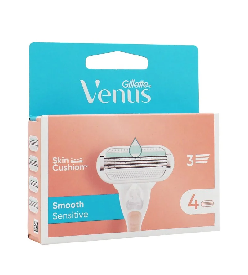 Venus Smooth Sensitive Ersatzklingen 4 Stück