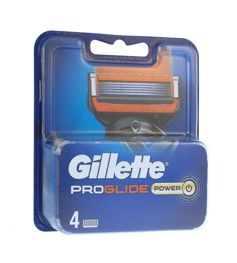 Fusion5 ProGlide Power Ersatzklingen 4 Stück für Männer