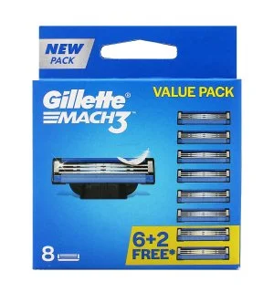 Gillette Mach3 Ersatzklingen 8 Stück