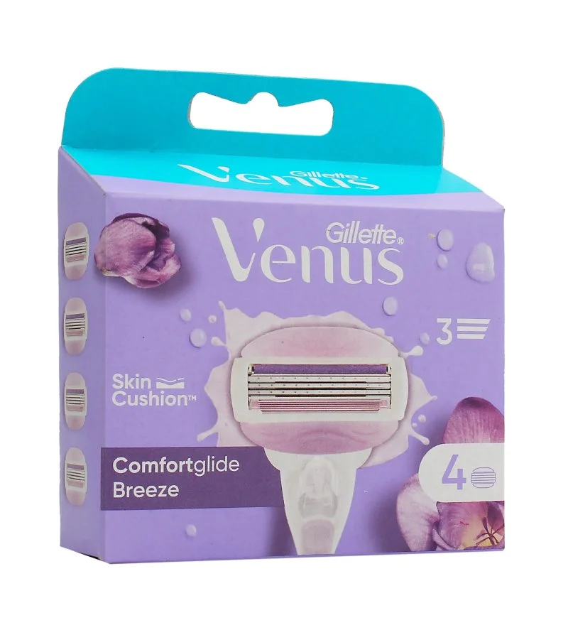 Venus Comfortglide Breeze Ersatzklingen 4 Stück