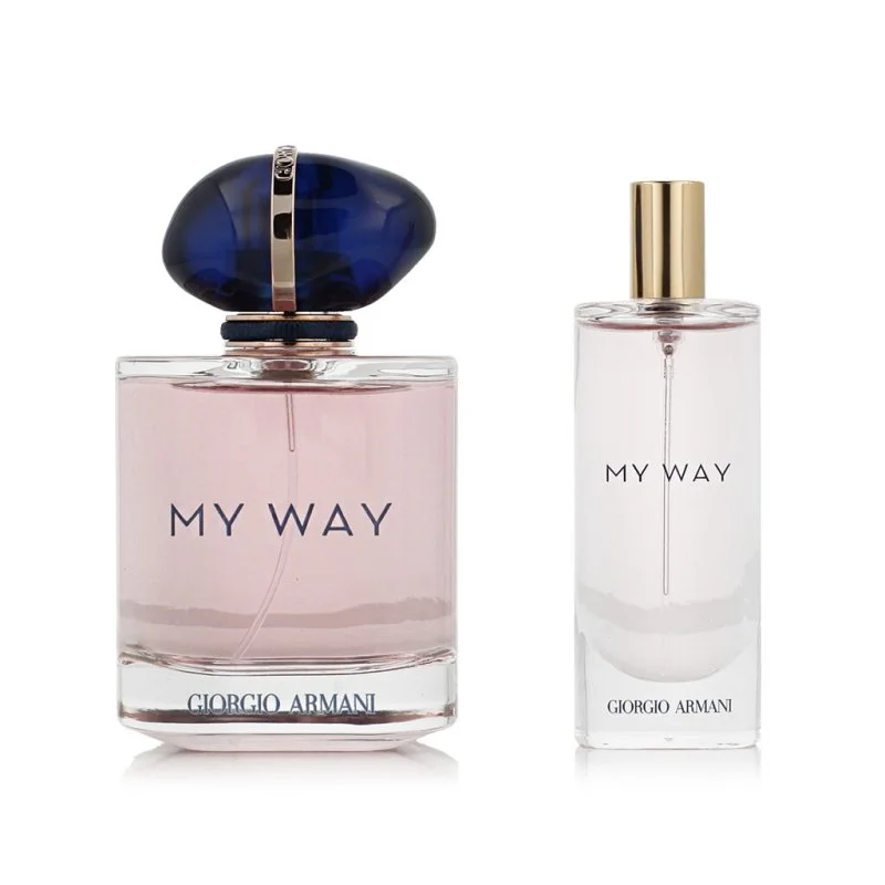 Giorgio Armani My Way 15 ml + nachfüllbares Eau de Parfum (EDP) für Damen 90 ml
