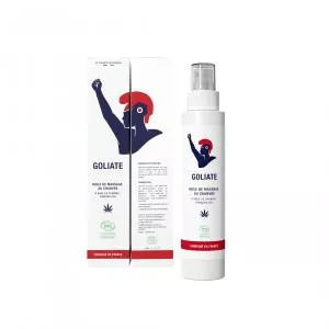 Goliate Entspannendes Massageöl mit Hanf BIO (100 ml) - geeignet für die erotische Massage