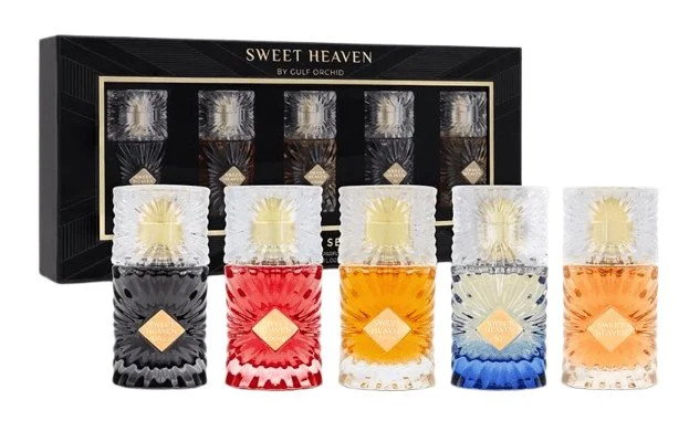 Sweet Heaven Reiseset Unisex 5x20 ml (Heaven, Extreme, Tob, Cherry, Ice) Eau de Parfum