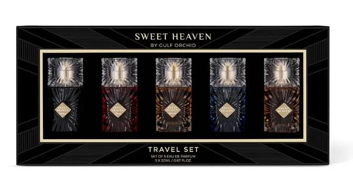 Sweet Heaven Reiseset Unisex 5x20 ml (Heaven, Extreme, Tob, Cherry, Ice) Eau de Parfum