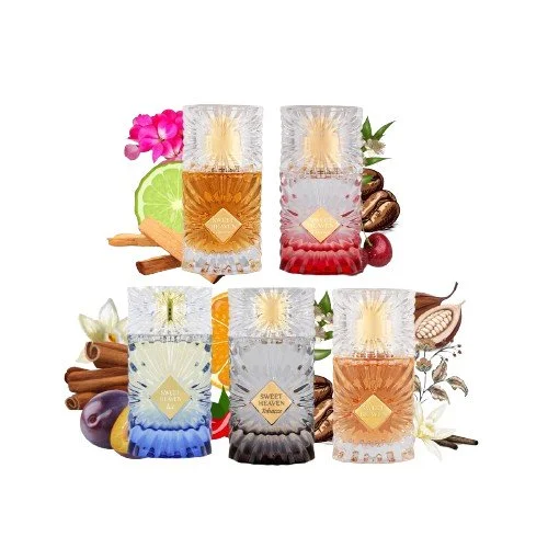 Sweet Heaven Reiseset Unisex 5x20 ml (Heaven, Extreme, Tob, Cherry, Ice) Eau de Parfum