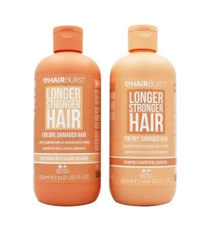 Hairburst Longer Stronger Hair Dry & Damaged Set für trockenes und geschädigtes Haar Shampoo 350 ml + Conditioner