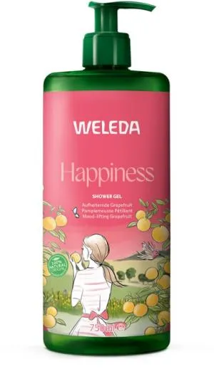 Weleda HAPPINESS Grapefruit-Duschgel 750 ml