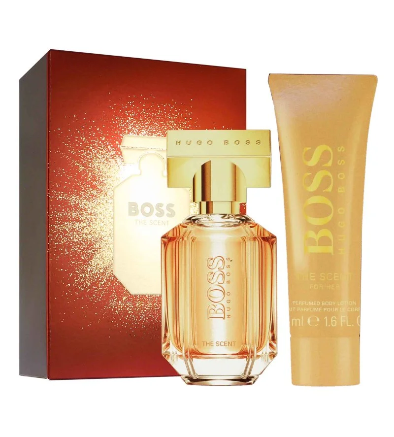 Boss The Scent For Her Eau de Parfum Geschenkset für Damen 30 ml + Körperlotion