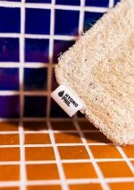 Hydrophil Luffa-Seifenunterlage – nimmt überschüssiges Wasser auf