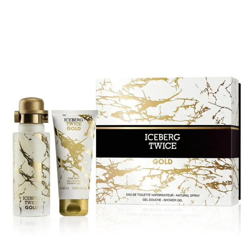 Iceberg Twice Gold Eau de Toilette für Herren 125 ml + Duschgel 100 ml