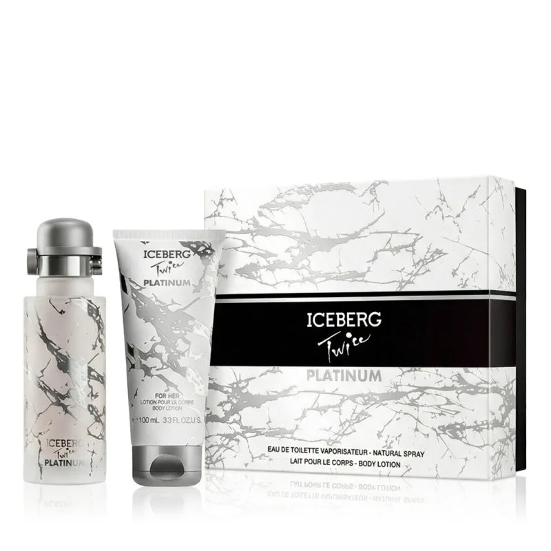 Iceberg Twice Platinum 125 ml + BL Eau de Toilette für Damen 100 ml