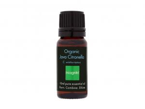 Incognito Ätherisches Citronella-Öl BIO (10 ml) - riecht nicht nach schwierigen Insekten