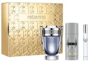 Rabanne Invictus 100 ml + EDT Mini 10 ml + Deo-Spray Eau de Toilette für Herren