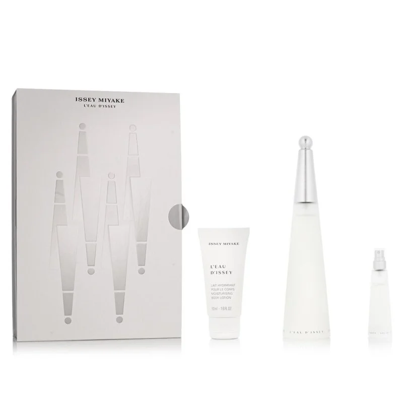 L'Eau d'Issey Eau de Toilette für Damen 100 ml + EDT Mini 10 ml + Bodylotion 50 ml