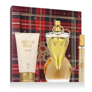 Jean Paul Gaultier Gaultier Divine EDP Intense nachfüllbar 100 ml + EDP Intense Mini 10 ml + Parfüm