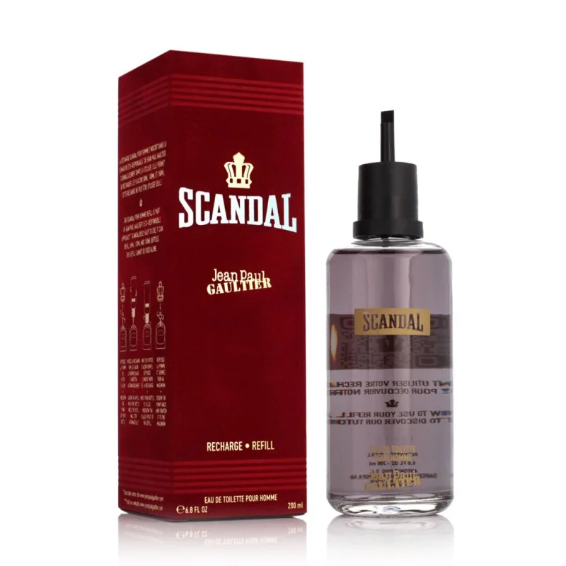 Scandal Pour Homme Eau de Toilette Nachfüllung für Herren 200 ml